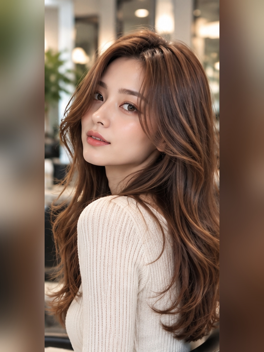 여성 염색 스타일 갤러리 1